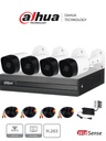 Kit                                                                                                                                                                                                                        De Videovigilancia Dahua Cooper Dh-kit/xvr1b04h-i/4-b2a51n-0280b-s2 -