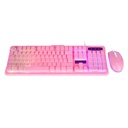Kit                                                                                                                                                                                                            Teclado Y Mouse Balam Rush Br-932769 - Usb, Rosa, 3600 Dpi
