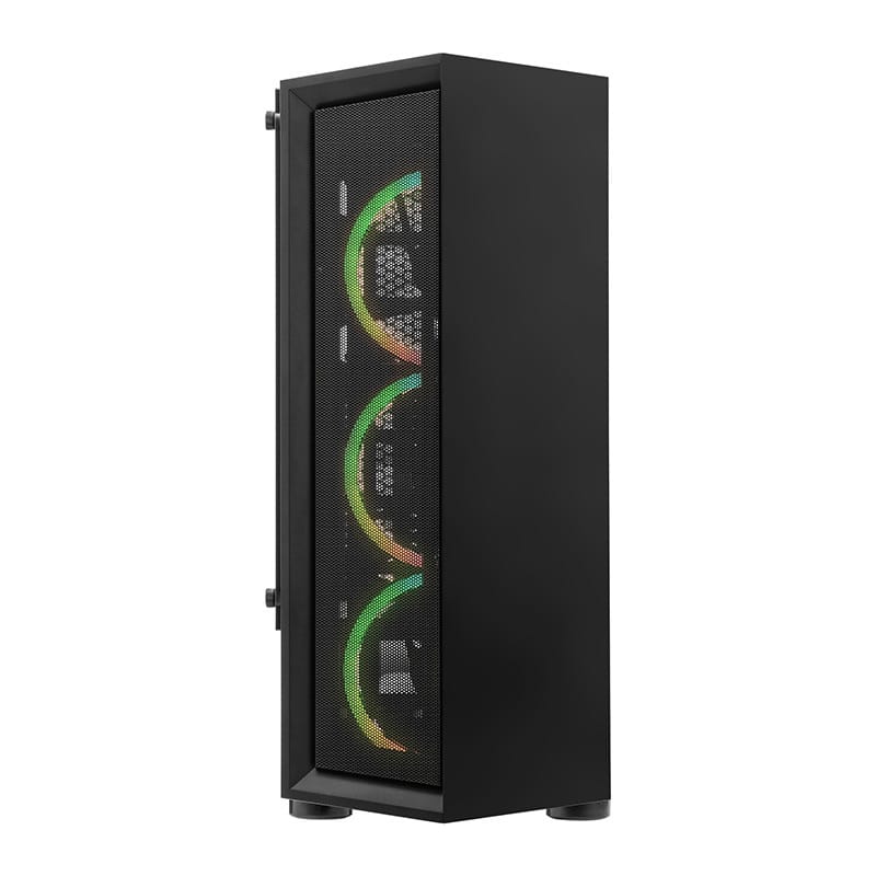 Gabinete                                                                                                                                                                                                         Gaming Yeyian Ych-atab-01bk - Gabinete, Atx, Micro-atx, Negro
