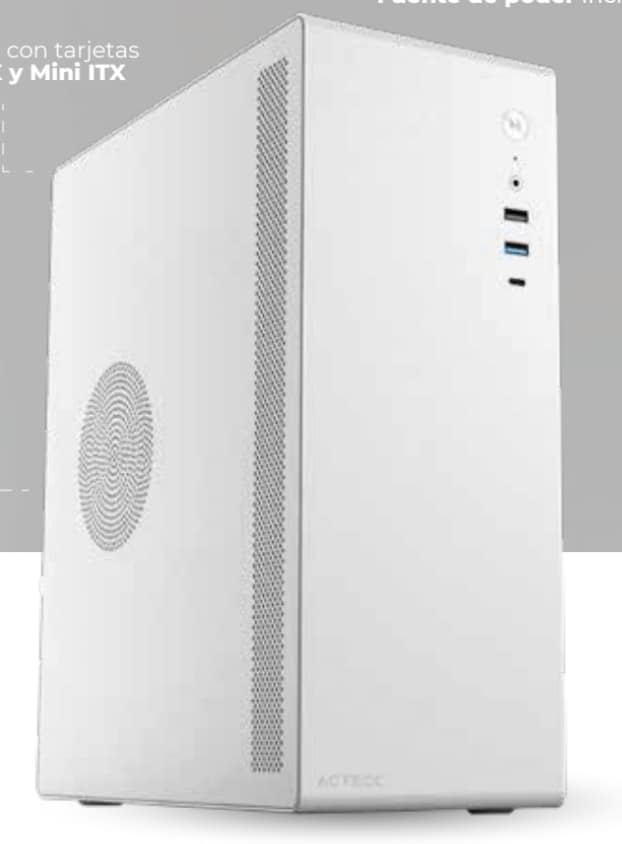 Gabinete                                                                                                                                                                                                                                     Micro Torre Acteck Neuss Gi485 Advanced Series -