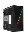 Gabinete                                                                                                                                                                                                                                             Acteck Kioto Gc460 Rgb Essential - Gabinete, Micro-atx, Mini-itx, Negro, 500 W