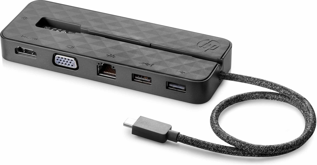Mini                                                                                             Docking Station Hp 1pm64aa - Usb O Usb-c - Negro