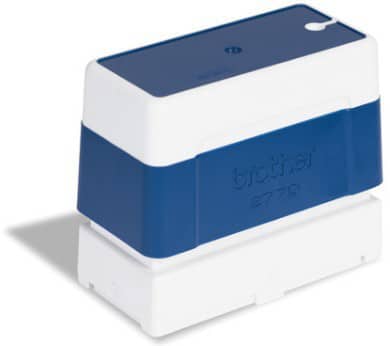 Caja                                                                                                                                           De Sellos Brother Pr2770e6p. Medida: 27x70mm. Color: Azul. Contiene 6 Sellos. Para Creador De Sellos Sc2000usb. -