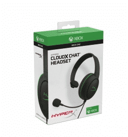 HEADSET PARA GAMING HYPERX CLOUDX CHAT PARA XBOX 1.3MTS 3.5MM NEGRO/VERDE