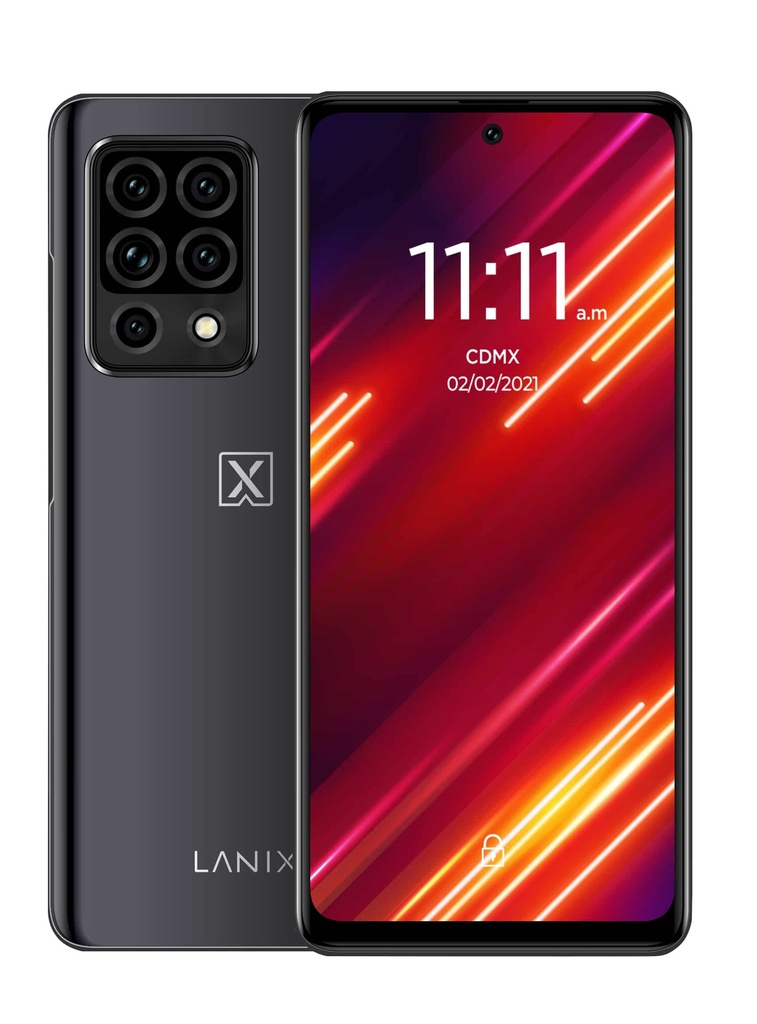 Celular                                                                                                                                                                                                                                                                         Lanix Alpha 9v - 6.67 Pulgadas, Mediatek Helio G95 / Mt6785v/cc Octa-core, 8gb, Negro, Android 11 Go Edition