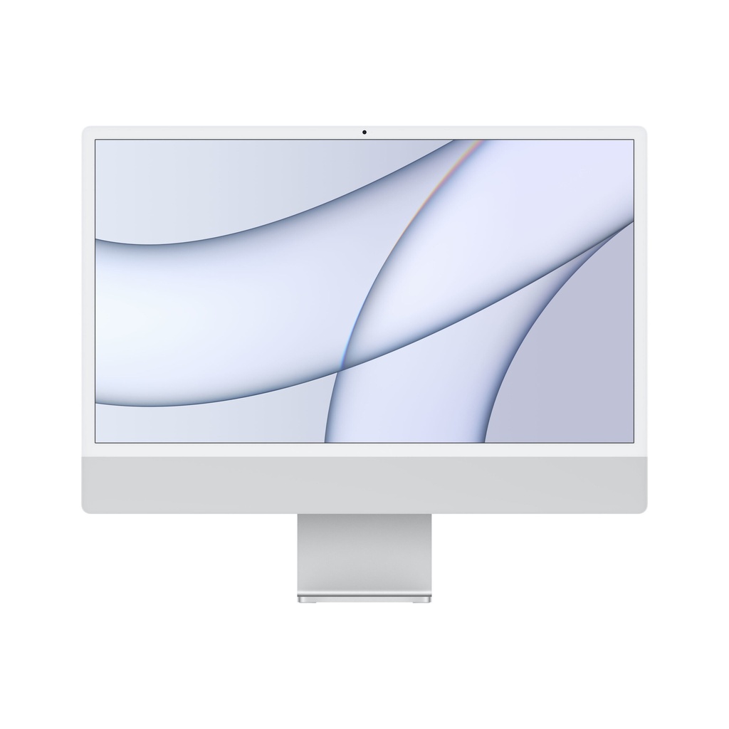 Imac                                                                                                                                                                                                                         24 Retina 4.5k  M1 Chip With 8?core Cpu And 7?core Gpu - 256gb, 8gb - Plata Mgtf3e/a