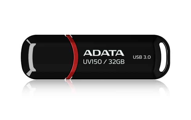 Memoria                                                                                                                                                                                                      Usb Adata Uv150 - Naranja, 32 Gb, Usb 3.2 (retrocompatible Con 3.0 Y 2.0), 100 Mb/s