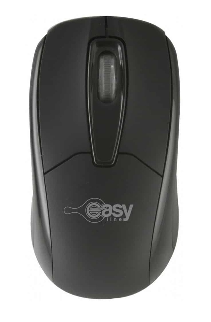 Mouse                                                                                                                                                                                    Easy Line Easy Line - Negro, Usb, 1000 Dpi