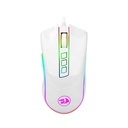 Mouse                                                                                                                                                                                 Redragon Cobra White Chroma - Juego, Blanco