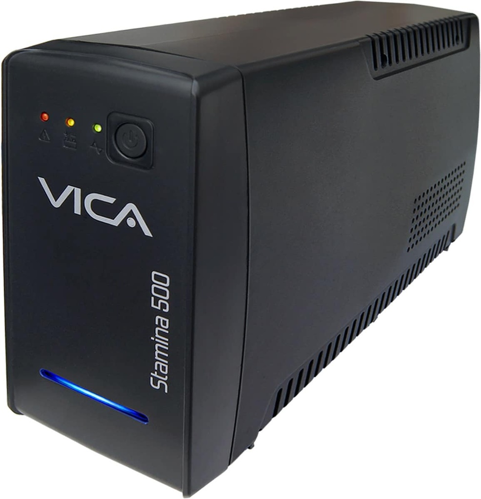 No-break                                                                             Vica Stamina 500 - 500 Va, 300 W, Negro