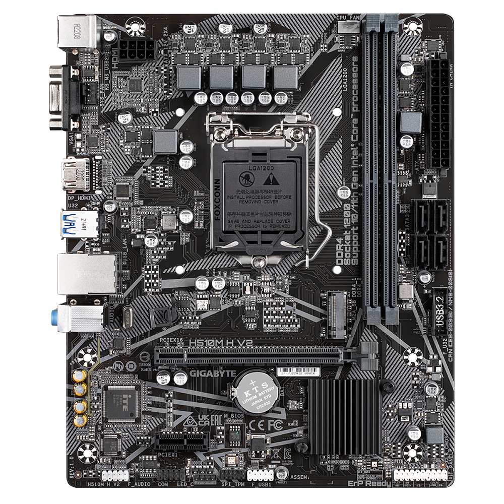 Mb                                                                                                                                                                                                       Gigabyte H510m H V2 -