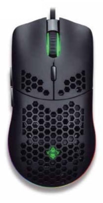 Mouse                                                                                                                                                                                   Gamer Yeyian Ymg-24310 Links 3000 - Rgb, 6 Botones, Negro, Usb