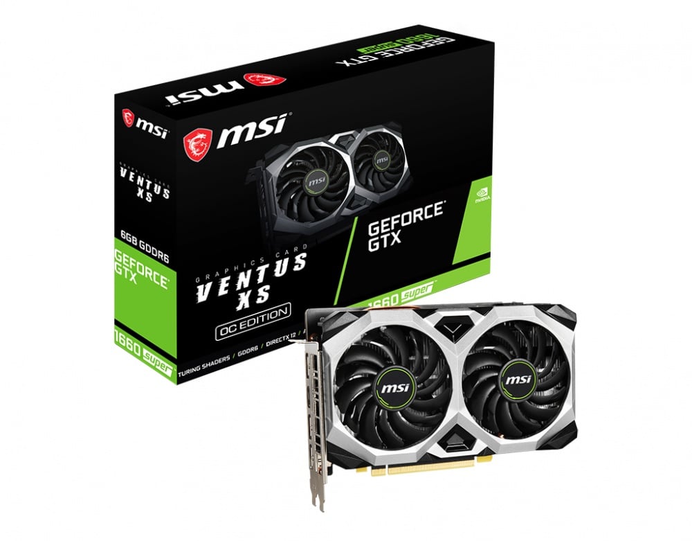 Tarjeta                                                                                                                                                                                                                                                                                                                                                                                                                                                                                                                                                                                                                                                                                                                                                                                                   De Video Msi Gtx 1660 Super Ventus Xs Oc 6gb Gdrr6 Dual Fan