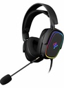 Diadema                                                                                                                                                                                                                                                                                                          Gamer Yeyian Ydg-33405 Proud Serie 3500 Rgb/3.5mm/negro -