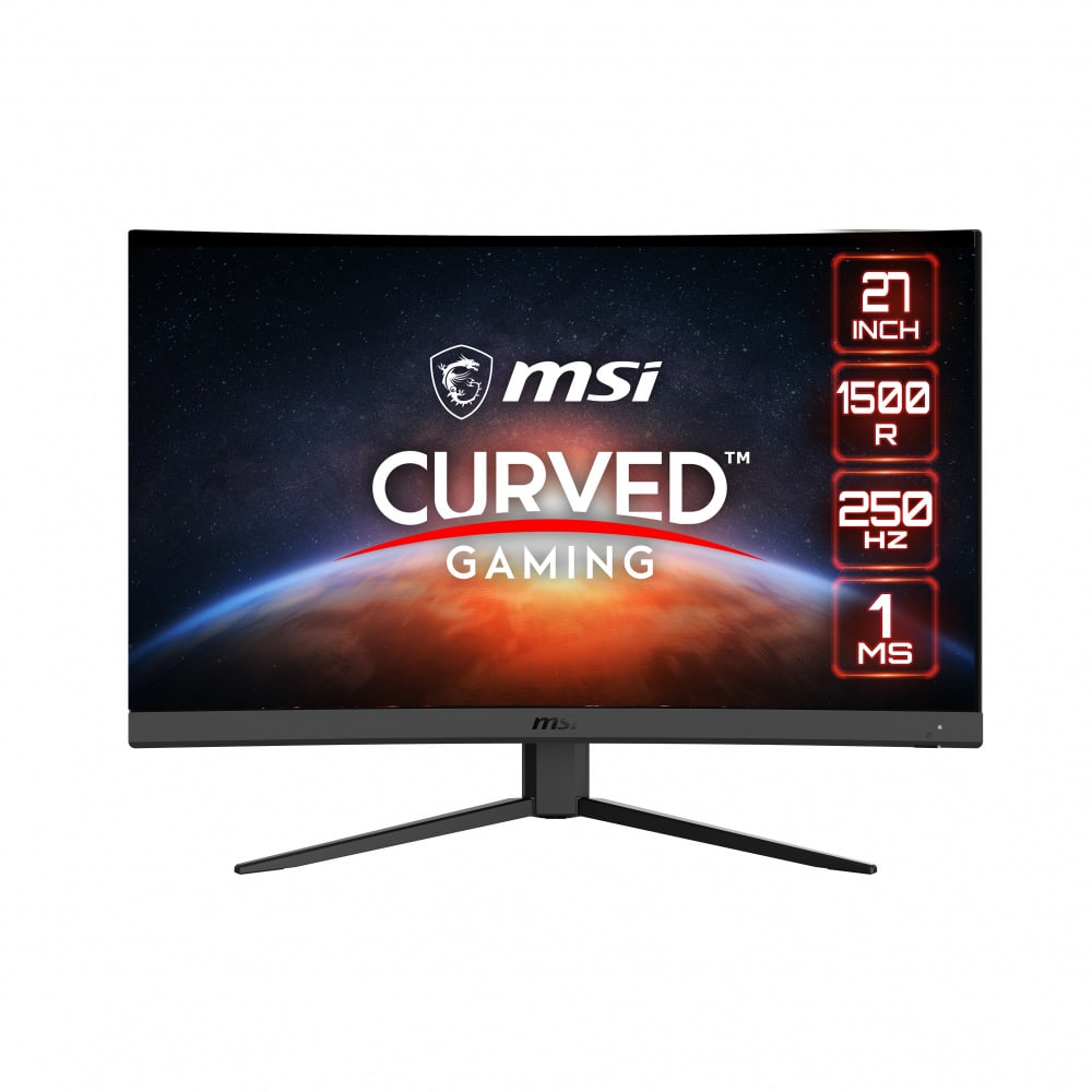 Monitor                                                                                                                                                                                                                                                                                                                                                                                                                                                                                                                                                                            Msi Gaming Curvo 1500r 250hz 1ms G27c4x 27 Pulg Free Sync