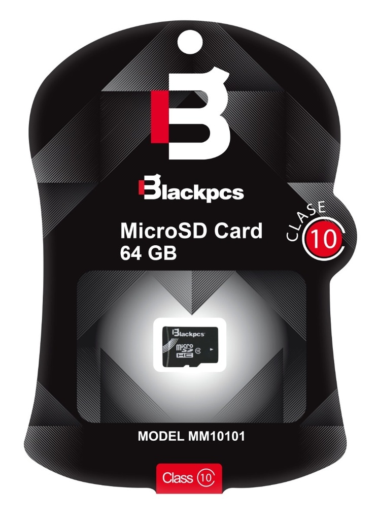 Memoria                                                                                                                                                                                                                                                                                                                                                                                                                                                                                                                                                                                                                                                                                                                                                                                                                                                                                                                                                                                                      Micro Sdxc Blackpcs 64gb Clase 10 (mm10101-64)