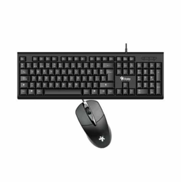 Kit Stylos Mouse Y Teclado Alambrico 105/3 Teclas EspaÑol (stpktm4b)