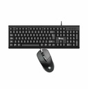 Kit                    Stylos Mouse Y Teclado Alambrico 105/3 Teclas EspaÑol (stpktm4b)