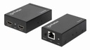 207584                                                                                                                                                                                                                                                                                                                                                                                                                                           Kit Extensor De Hdmi Sobre Ethernet. Extensor De Señal Hdmi (1080p Hasta 50 M) - Un Solo Cable Cat6, Soporta Ir.