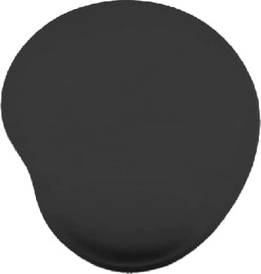 Mouse                                                                                                                                                                                                                                                                                                                                                                                                                                  Pad - C/ Almohadilla Tipo Gel, Negro, Antiderrapante, Monótono, 24.5*21.5*0.2 Cms, Brobotix  500074n