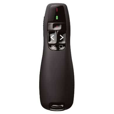 Apuntador                                                                                                                                                                                                                                                                                                                                                                                                                                   Y Presentador LÁser Brobotix R400 - Negro, Inalámbrico/usb, 57 G, 15 M