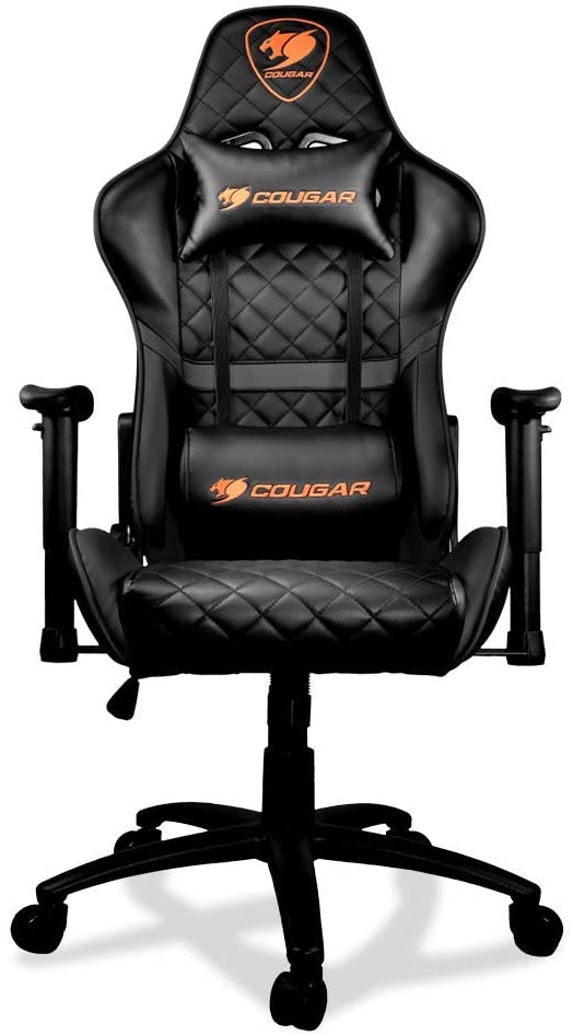SILLA PARA GAMING COUGAR ARMOR ONE BLACK MAX 120KG RECLINABLE