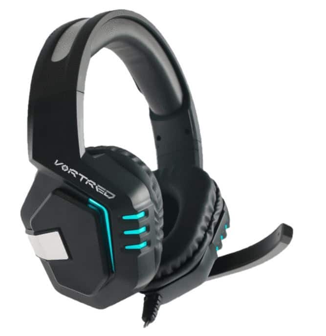 Audífonos                                                                                                                                                                                                                                                                          Gaming Vortred V-930112 - Pc/juegos, Negro