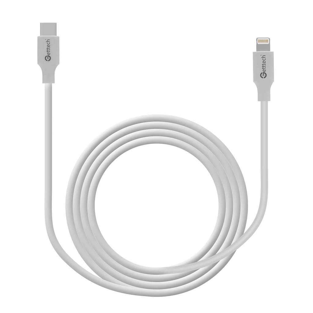 Getttech                                                                                                                                                                                                                                                                          Cable Usb - Lightning A Usb Tipo C- Modelo Gcl-ltut-01