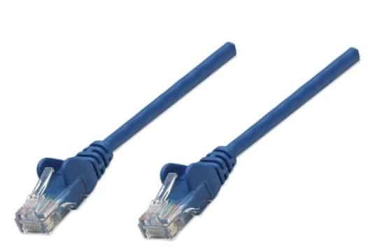 Cable                                                                                                                                                                                                                                                                 De Red Intellinet 342605 Cat6 - 3 M, Rj-45, Rj-45, Macho/macho, Azul