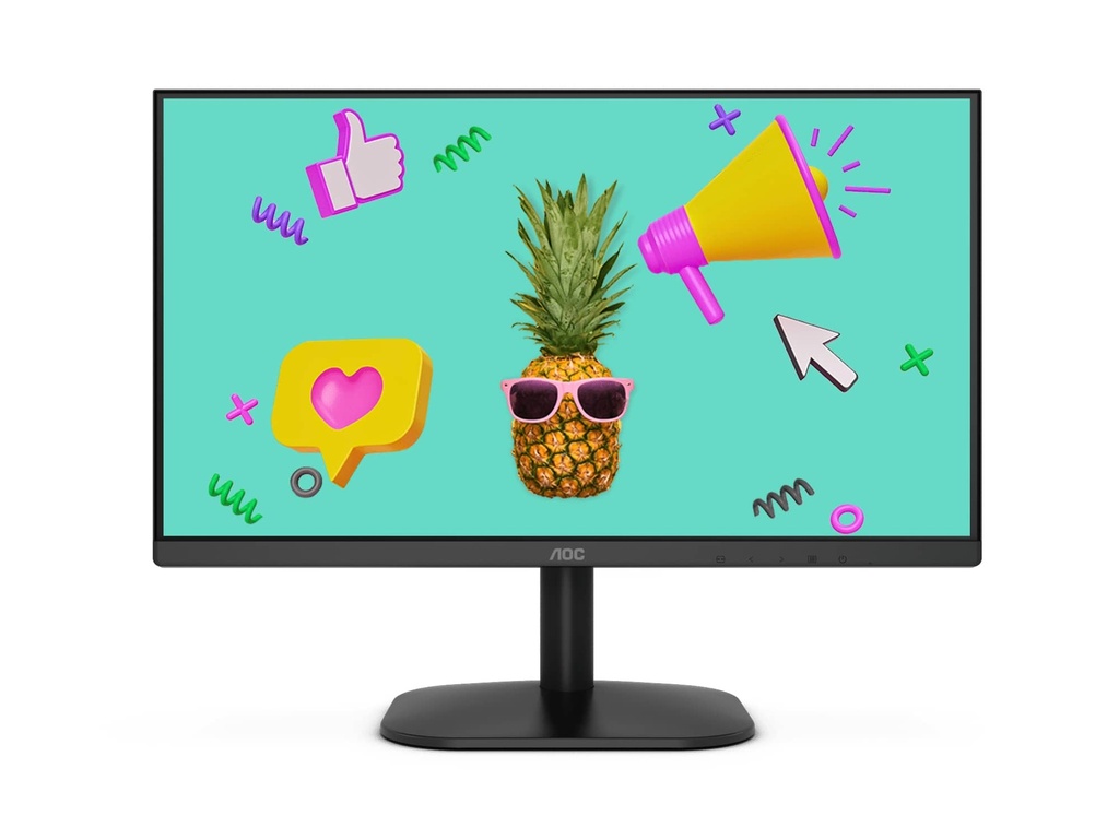 Monitor                                                                                                                                                                              Aoc 22b2hn - 250 Cd / M², 1920 X 1080 Pixeles, 6 Ms, Negro