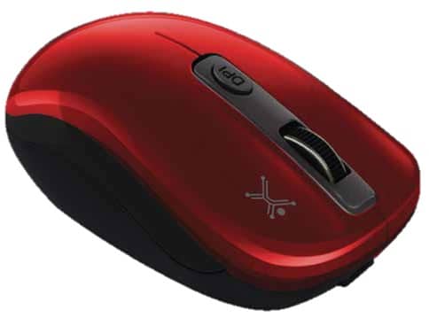 Mouse                                                                                                                                                             Optico  Perfect Choice Pc-044802 - Rojo, Inalámbrico, Óptico, 800/1200/1600 Dpi