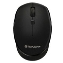 Mouse                                                                                                                                                             Basico Inalambrico Techzone - Hasta 1600 Dpi´s, 3 Botones, Textura En Rubber Color Negro, 1 Año De Garantía.