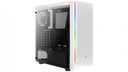 Gabinete      Aerocool Rift Wg RGB Con Ventana De Cristal Templado- Blanco Usb2.0/3.0 1 Ventilador