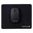 Mouse                                                                                                                                                         Inalambrico De Bateria Recargable Techzone - 1600 Dpi´s, 4 Botones, Texturizado En Rubber, Mouse Pad De Regalo, 1 Año De Garantía.