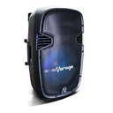 Bocina                                                                                                                                                                                                                                                                    Bafle Vorago Ksp-500 - 100 W, Negro, Bluetooth
