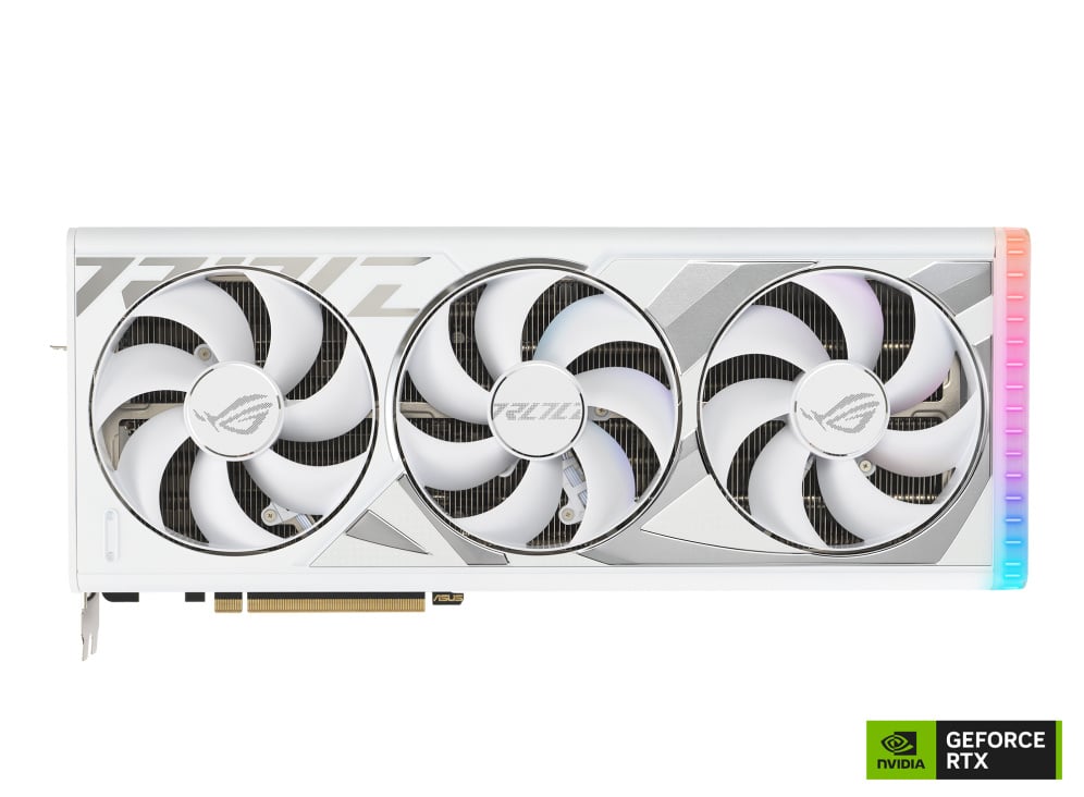 Tarjeta                                                                                                                                                                                                                                                                                                                                                   De Video Asus Rog-strix-rtx4080-o16g-white Oc 16gb Gddr6x Hdmi