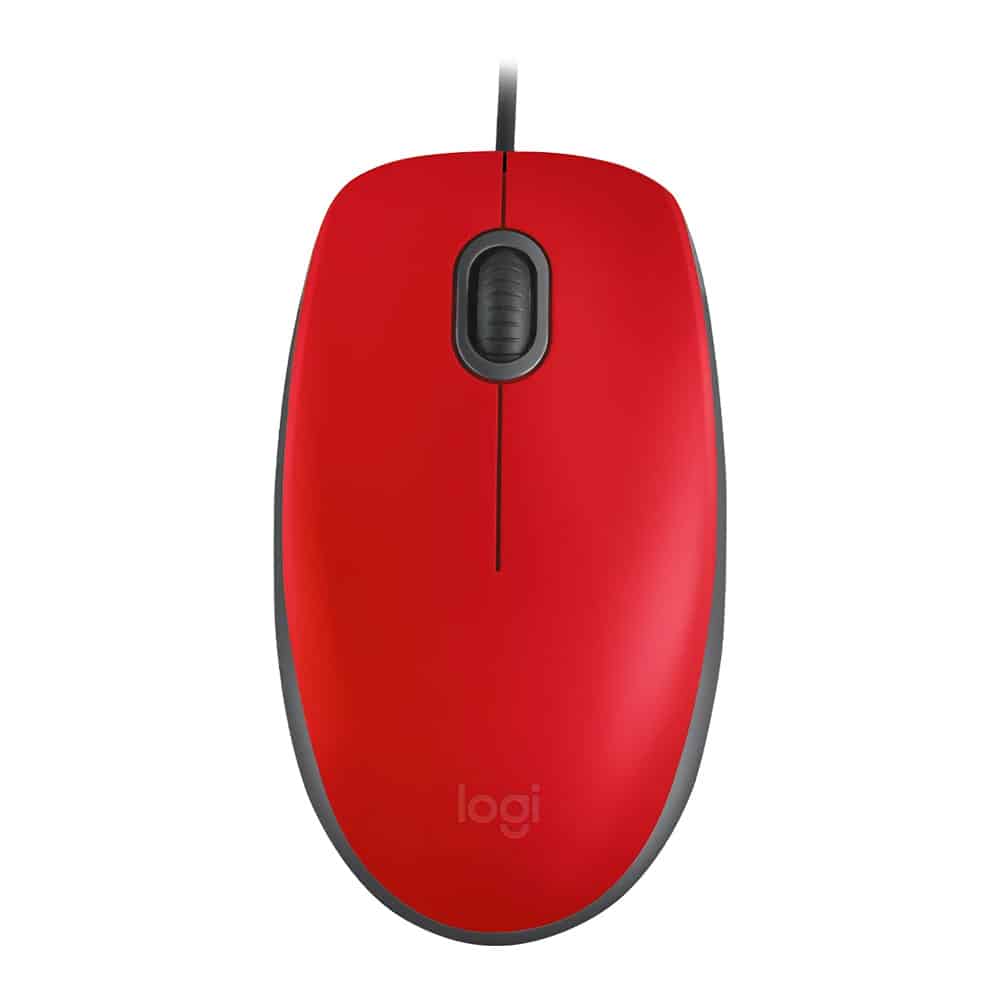 Mouse                                                                                                                                 Logitech M110 910-005492 - Color Rojo
