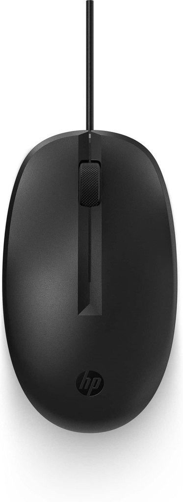 Mouse                                                                                                                                        Alámbrico Hp 125 265a9aa Negro - Alámbrico, Puerto Usb, Garantía 1 Año