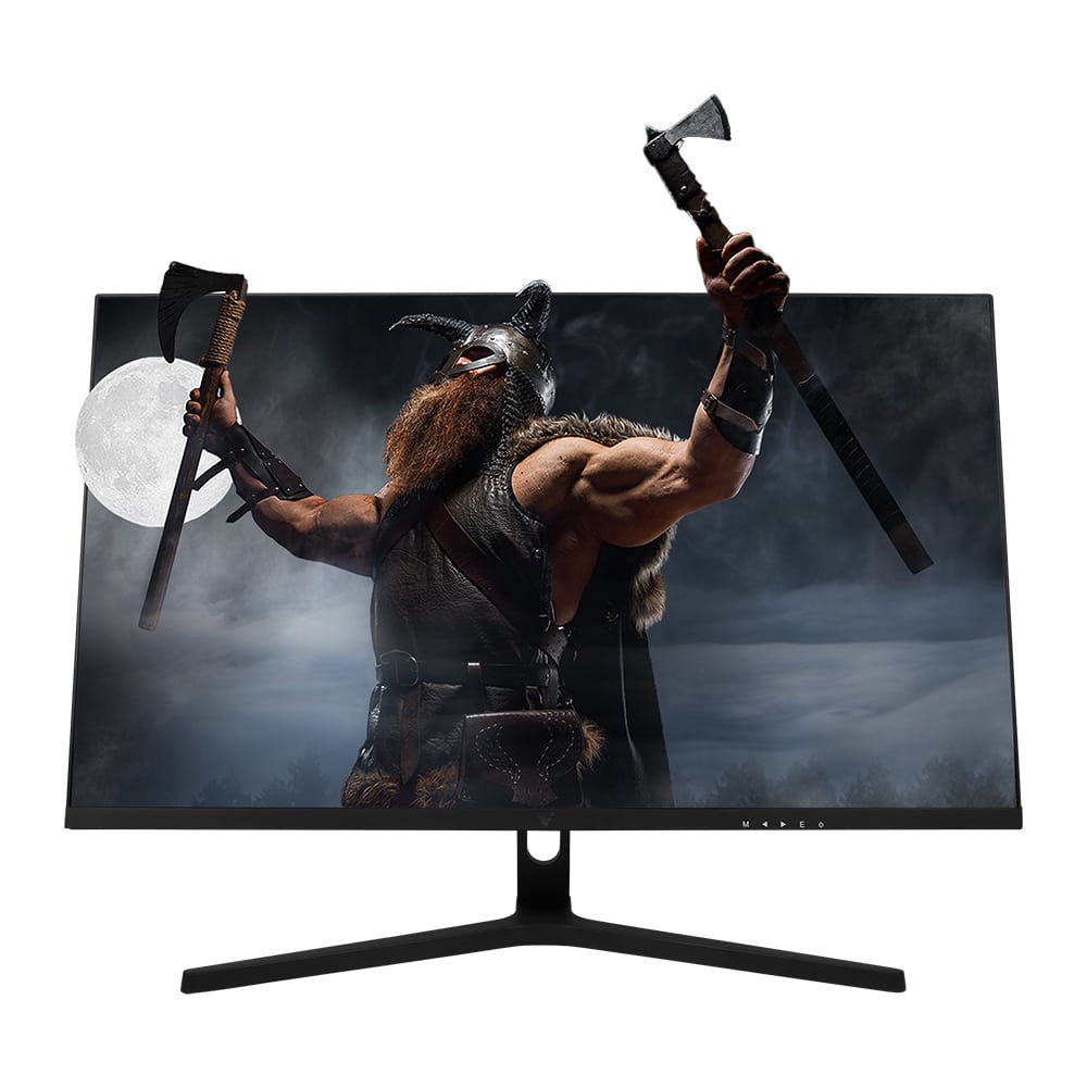 Monitor.                                                                                                                                        Gamer Factor Mg701 27 Pulgadas. Ips - Quadhd, 165hz, Hdr, 1ms, Dp, 3x Hdmi, Vesa, Negro.