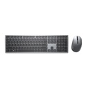 Dell                                                                                                                                                      Kit Teclado Y Mouse Premier  Km7321w Ingles 580-ajix. Color Gris Titán - Usb Inalámbrico Bluetooth/rf Mouse - Óptico - 4000 Dpi - 7 Botón - Rueda De D -