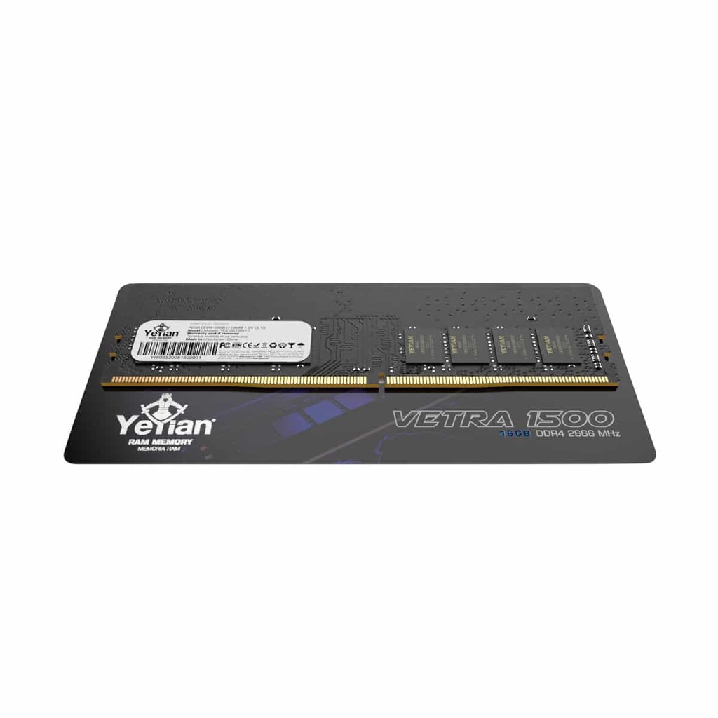 Memoria                                                                                                                                                                                                                                                                                                        Yeyian Ddr4 Gaming Ycv-051820-1 Vetra, 16gb, Mhz 2666