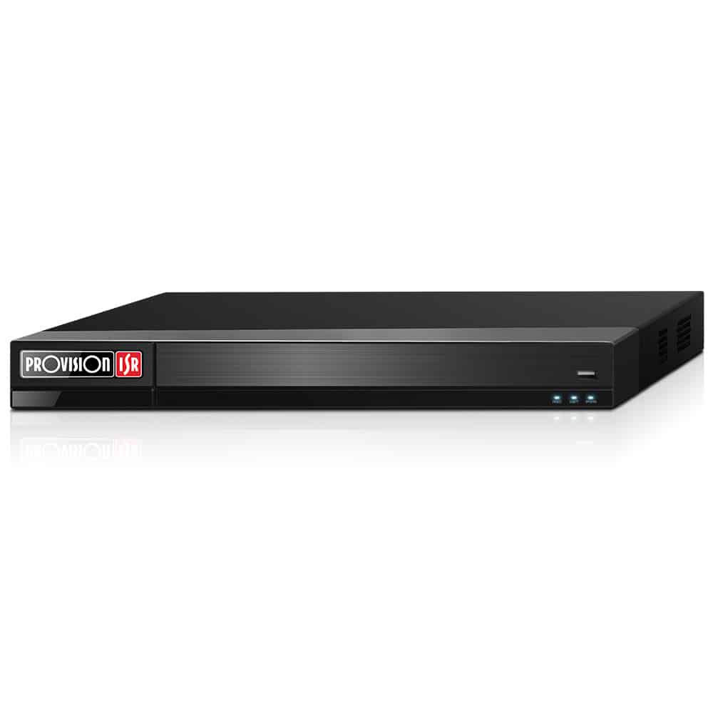 Nvr                                                                                                                                         4k H.265 Marca Provision (nvr8-32800f(1u)) - Soporta 32 Cámaras Ip Vía Red Hasta 8 Mp