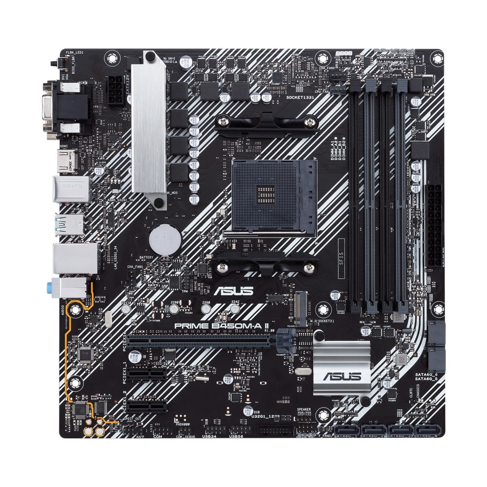 Tarjeta                                                                                                                                                              Madre Asus B450m-a - Amd, Socket Am4