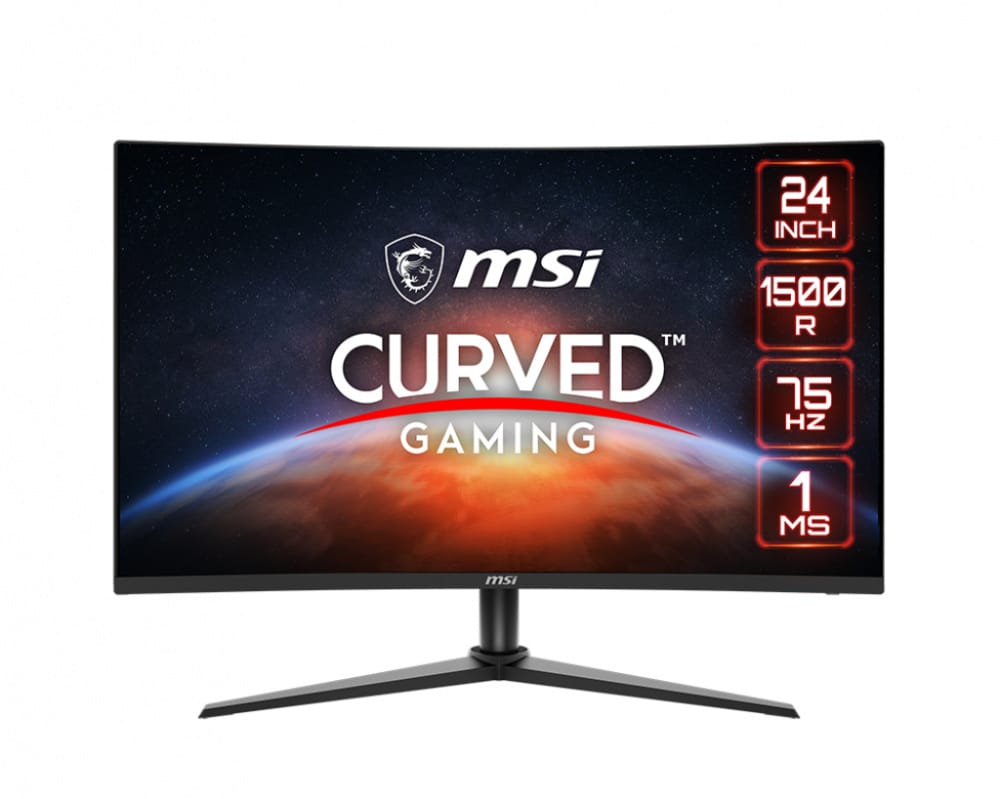 Monitor                     Gamer Curvo MSI G243cv Led 23.6" Full Hd Freesync 75hz HDMI G243cv