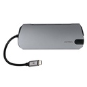 Docking                                                                                                                                                                                                                                                                                                                                                                                                                                                                    Station Usb C 10 En 1 Port X Dh670 Acteck Ac-932943 - Usb C, Windows / Macos / Linux, Plata/negro