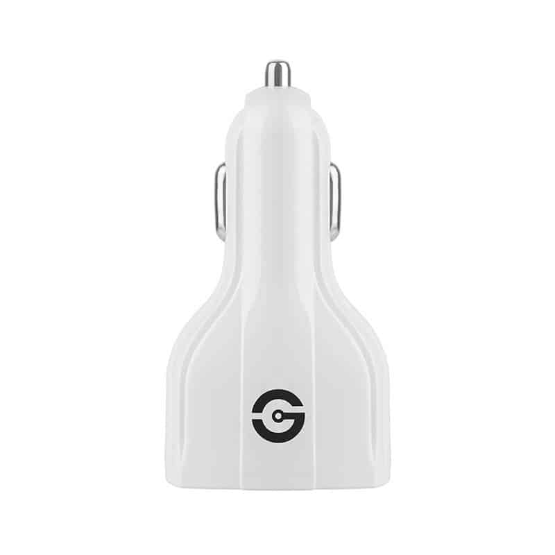 Cargador                                                                                                                                                                                                                                                                                                                                                                                                                                                                        Para Coche Getttech Gcc-30fc-01 - Blanco, Auto, 3