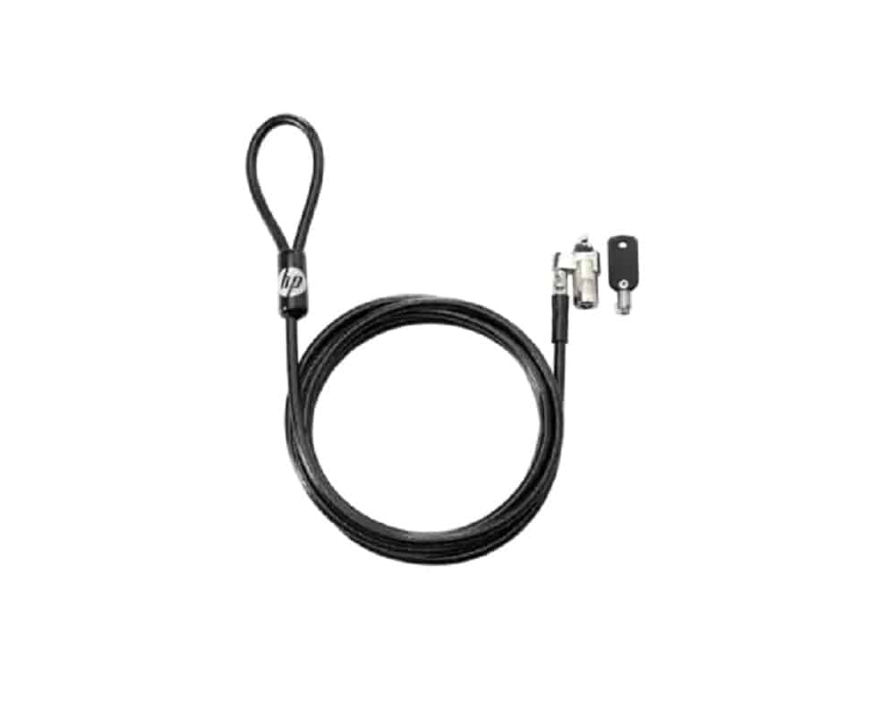 Candado                                                                                                                                                                                                                                                                                                                                                 De Seguridad Hp T1a62aa Llave - Acero Galvanizado, 1.83 M, Laptops