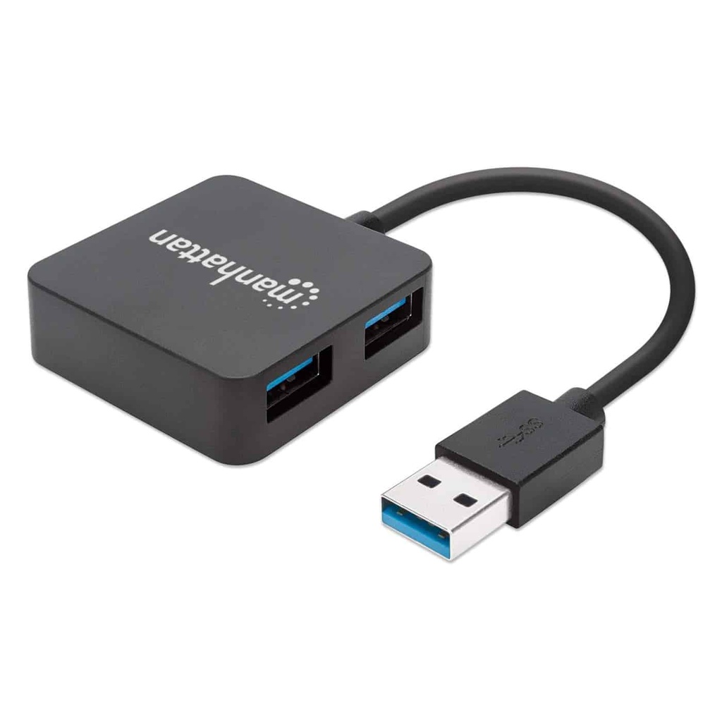 162296                                                                                                                                                                                                                                                                                                                                                                                                                                                                            Hub Usb 3.0 De Supervelocidad - Hasta 5 Gbps, Capacidad De Carga Hasta 0.9 A