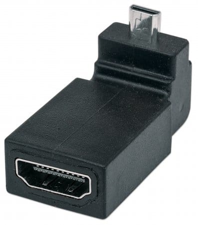 Adaptador                                                                                                                                                                                                                                                                                                                                                                                                                                                                     Hdmi Manhattan - Micro-hdmi, Hdmi, Macho/hembra, Negro