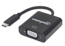 Convertidor                                                                                                                                                                                                                                                                                                                                                                                                                                                                              Usb C A Vga Manhattan 151771 - Negro, Usb C, Vga, Macho/hembra